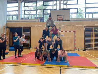 menschliche Pyramide